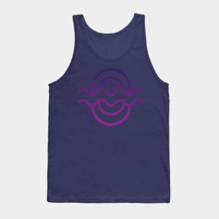 illustration of line cyrcle Tank Top